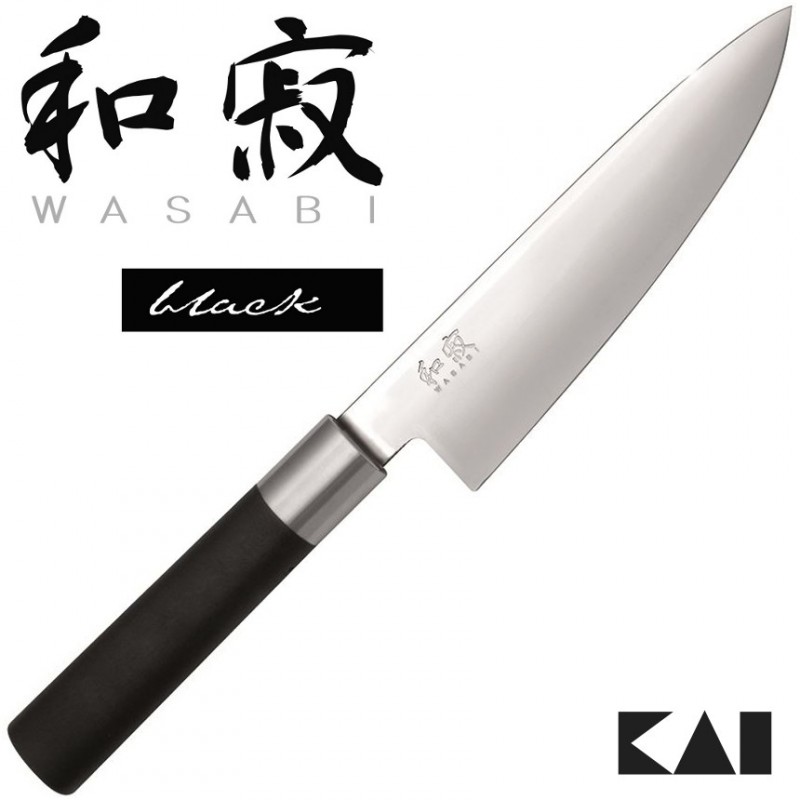 Kai Wasabi Black chef's knife 15 cm, 6715C