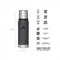 Stanley The Legendary Classic Thermos 750 ml - Charcoal