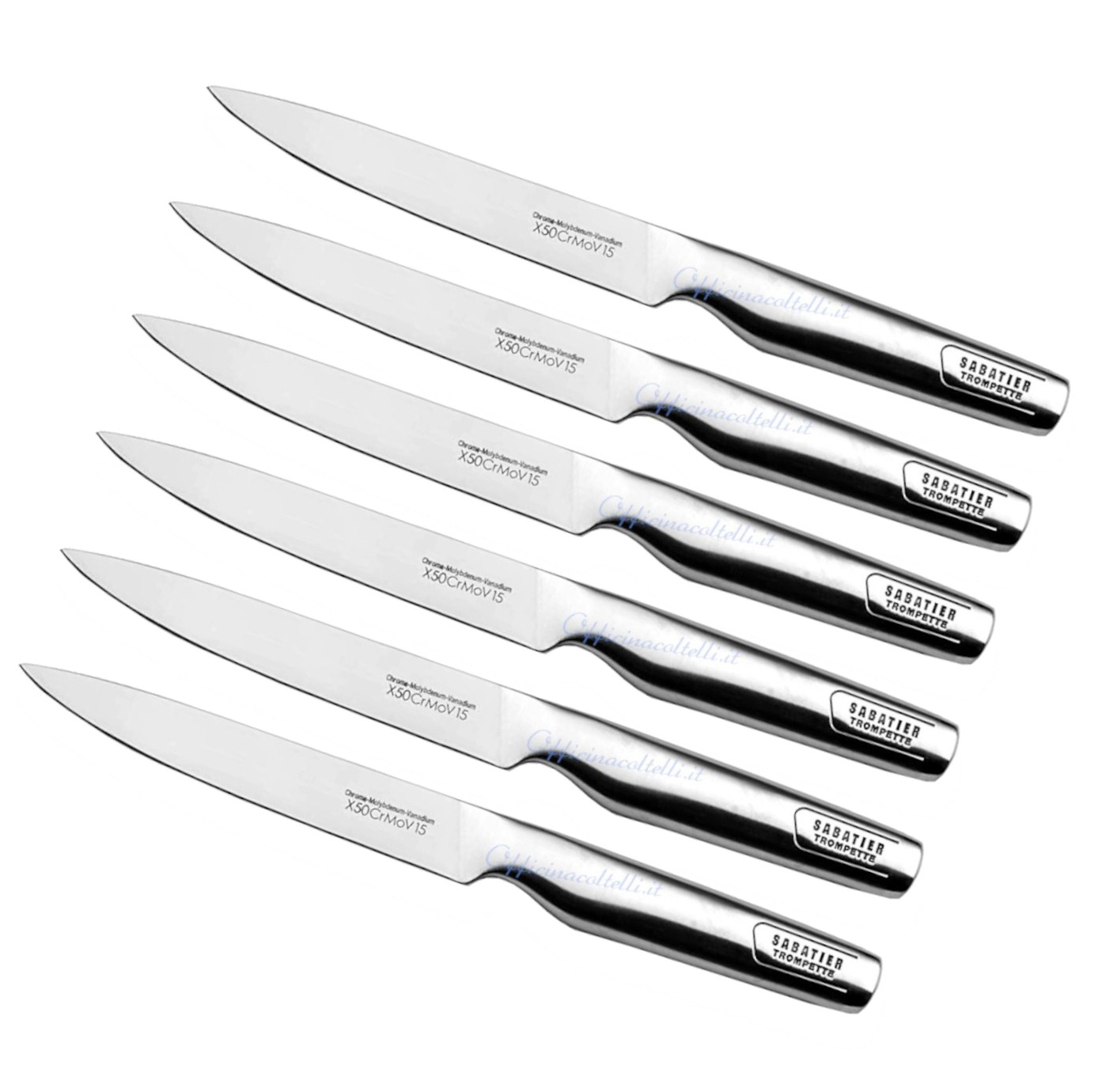 Set 6 coltelli da cucina professionali Dia Cross Kasumi