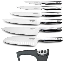 Set 6 coltelli da Cuoco +...