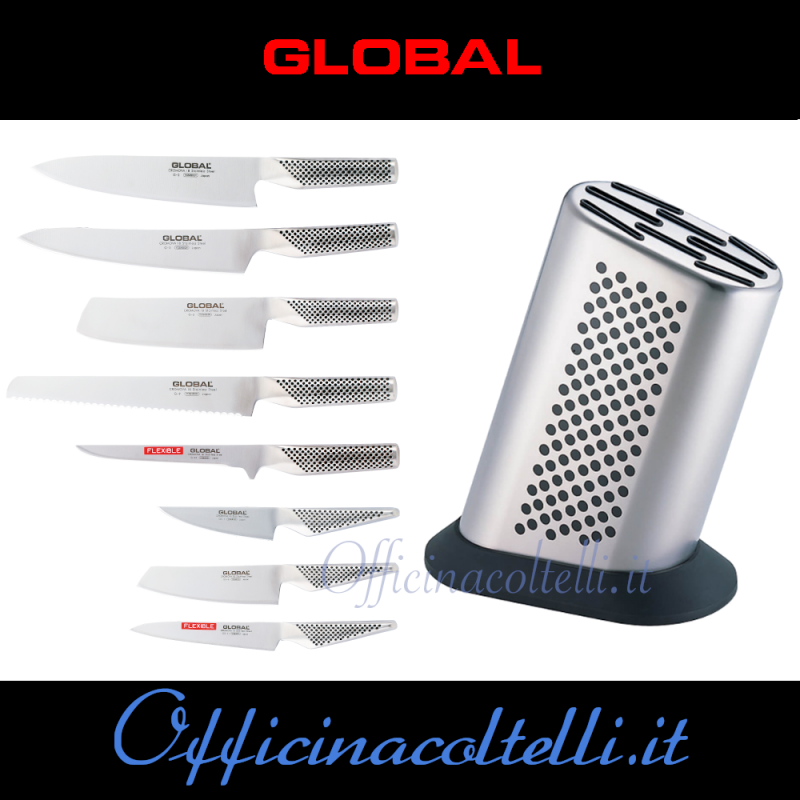 Ceppo portacoltelli Global G-888D