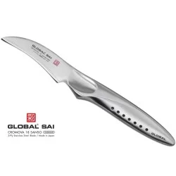 Coltello spelucchino curvo cm 7 Global