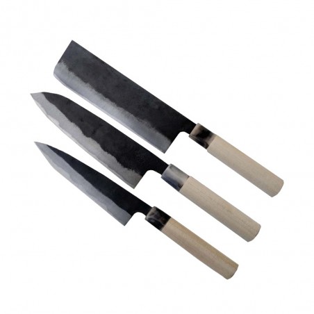 Set coltelli giapponesi seki ryu sashimi-santoku-nakiri - 3 pz