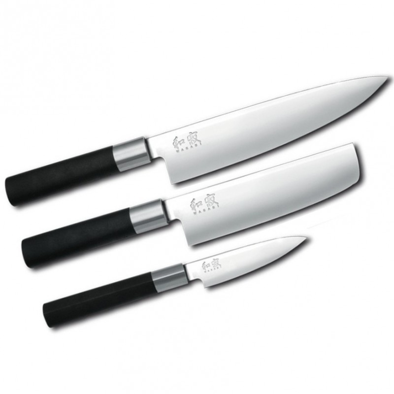Set coltelli giapponesi Kai Wasabi