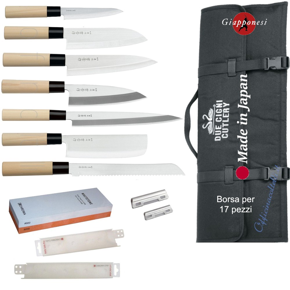 Acquista Set di coltelli da cucina Coltelli giapponesi in acciaio